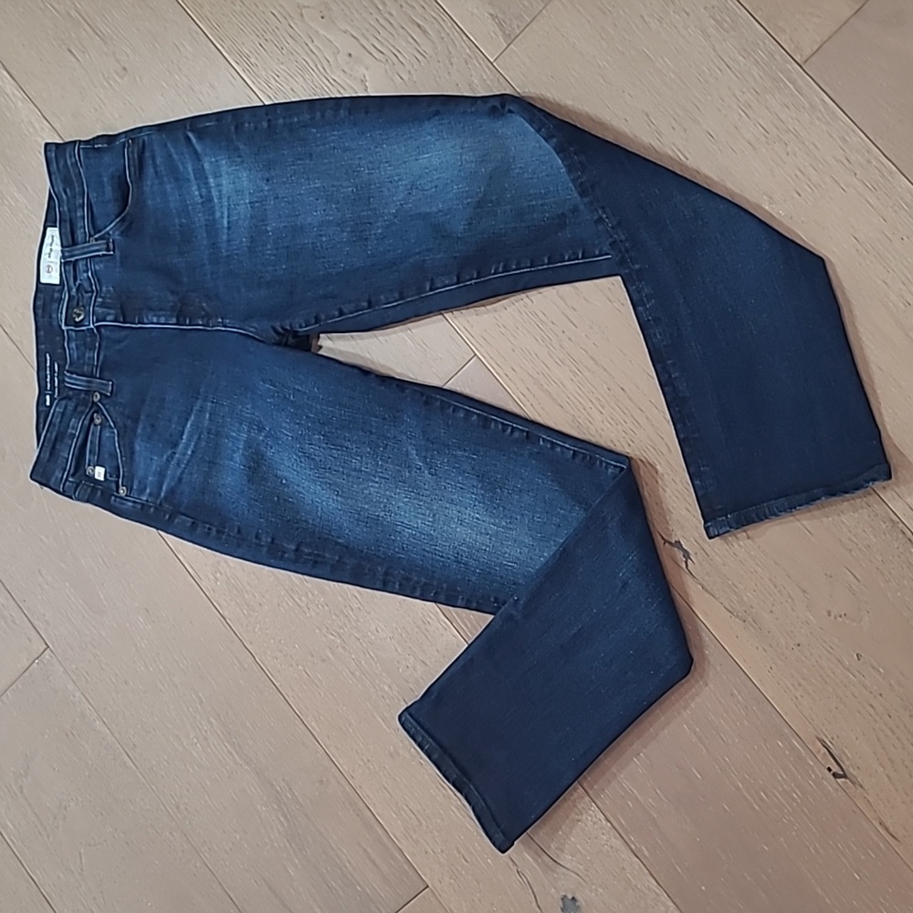 AG Adriano Goldschmied Jeans Women's sz 29 Mari High Rise Slim Straight Denim